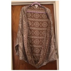 Free People Blanket Cardi